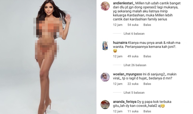 Cerikcek.id, Berita Seleb dan Berita Artis - Millen Cyrus Pamer Aurat Berlebihan, Netizen: Kemanakah Joni?