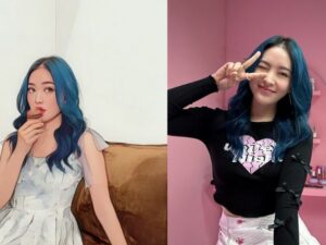 Cekricek.id, Berita Artis dan Berita Seleb - Rupanya kecantikan dari Natasha Wilona tidak hanya berada di real, jadi kartun aja secantik ini
