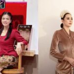 Cekricek.id, Berita Artis dan Berita Seleb - Padupadan pakaian berupa kebaya tradisional oleh Aura Kasih dan Nita Gunawan, sangatlah cantik