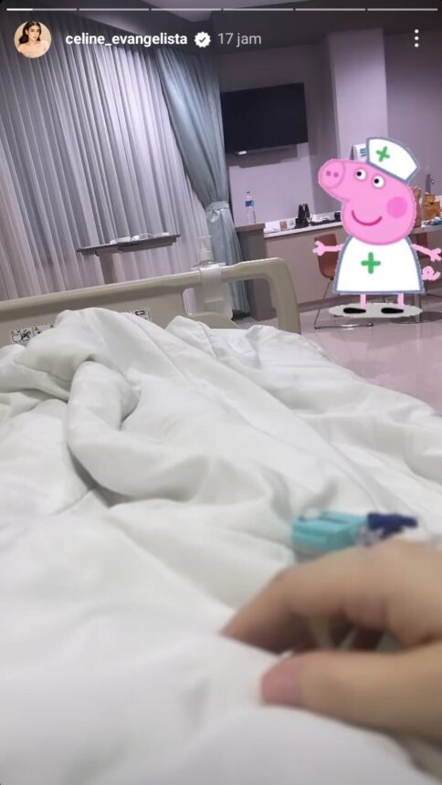 Cekricek.id, Berita Seleb dan Berita Artis - Lagi di Rawat di RS, Celine Evangelista Kasih Wejangan Kehidupan yang Bikin Netizen Mewek