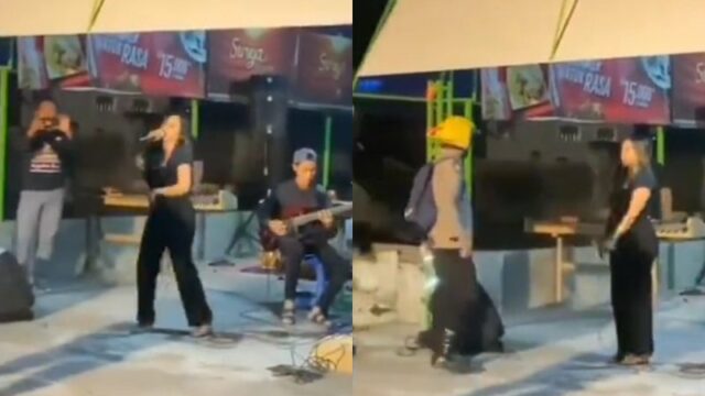 Cekricek.id, Berita Viral – Organ tunggal memang ampuh membuat orang-orang asyik berjoget hingga lupa waktu. Tak ada yang salah memainkannya di dalam pergelaran sebuah acara, namun bukan berarti di saat orang-orang sedang salat tarawih di masjid pada bulan Ramadhan.