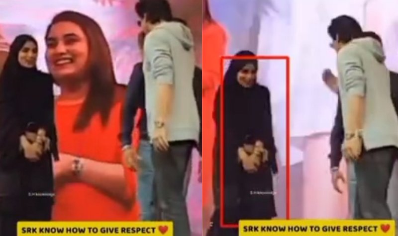 Cekricek.id, Berita Seleb dan Berita Artis - Shah Rukh Khan Ramai Dipuji Setelah Lakukan Hal Ini Pada Wanita Berhijab