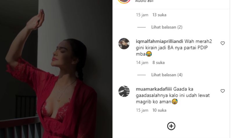 Cekricek.id, Berita Artis dan Berita Seleb - Model cantik Nora Alexandra sempat mempertanyakan dimana letak kesalahannya. 