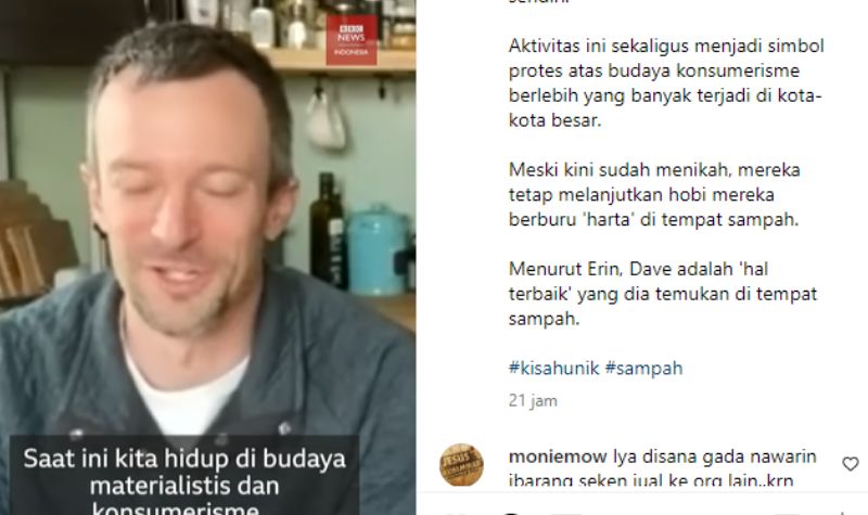 Cekricek.id, Berita Viral - Ada sebuah kisah unik mengenai pasangan yang bertemu karena suka menggali sampah, begini kisah uniknya