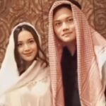 Mahalini dikabarkan sudah mualaf sebelum dilamar oleh Rizky Febian, beredar foto Mahalini yang memakai penutup kepala bersama Rizky Febian.