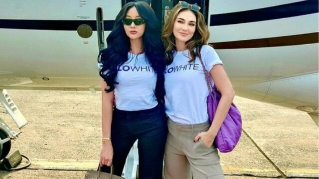 Cekricek.id, Berita Seleb dan Berita Artis – Lucinta Luna dan Luna Maya bersanding dalam sebuah foto terbaru yang dibagikan mereka di media sosia. Potret kedua orang yang sehari-harinya terbiasa menerima sanjungan dengan kata cantik itu tidak hanya tampil bersama tetapi juga mengenakan baju kembaran.