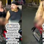 Cekricek.id, Berita Viral – Sepasang bule paruh baya yang ada di Bali ini membuat banyak masyarakat geram dengan tingkahnya. Keduanya terpantau mengolok-olok saat mengendarai motor bersama. Pihak wanita yang menjadi penumpang sepeda motor tersebut bahkan dengan bangga melakukan hal tidak senonoh.