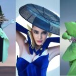 Cekricek.id, Berita Seleb dan Berita Artis – Luna Maya tampil unik dengan berbagai setelan outfit yang tak biasa. Penampilan tersebut dia tujukan dalam sesi pemotretan yang dilakukan belum lama ini. Di antara pakaian yang dia kenakan, ada yang menggunakan aksesoris topi mirip tudung saji hingga gaun yang berbentuk kipas tangan.