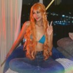 Cekricek.id, Berita Artis dan Berita Seleb - Sosok selebgram populer Anya Geraldine kini memerankan karakter Nami yang seksi.