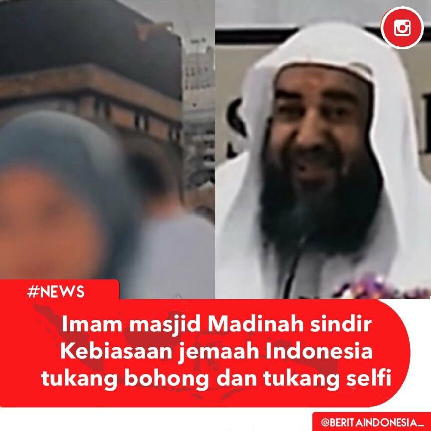 Cekricek.id, Berita Viral - Seorang imam masjid Madinah kini menyinggung sejumlah kebiasaan dari jamaah Indonesia, bikin geleng kepala