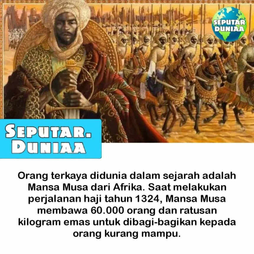 Cekricek.id, Berita Viral - Ternyata ada orang terkaya sepanjang sejarah dari Afrika mampu mengalahkan nama Jeff Bezos.