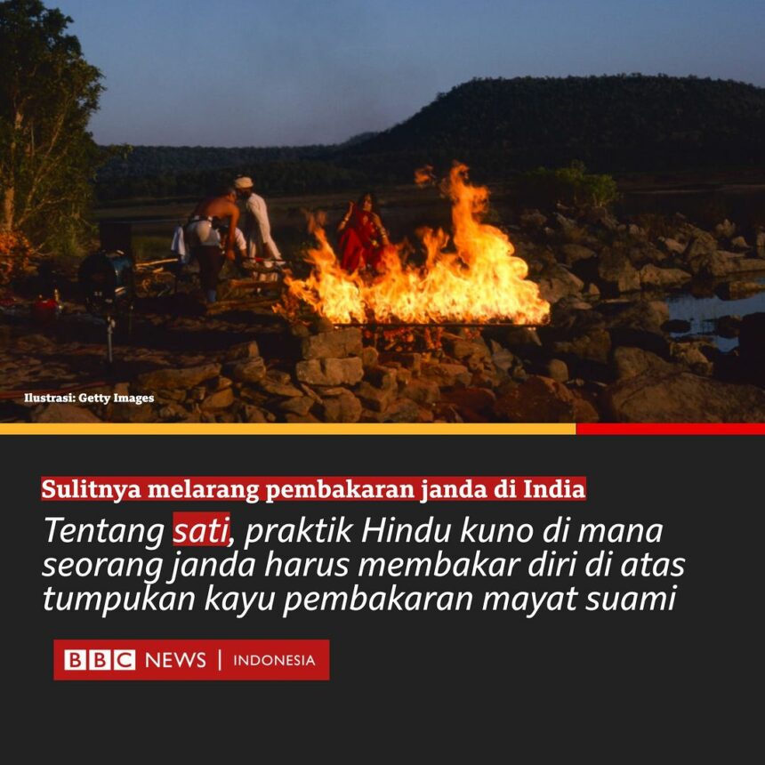 Cekricek.id, Objek Wisata - Pada masyarakat Hindu Kuno ada sebuah istilah bernama tradisi Sati. Yaitu pembakaran diri untuk seorang janda