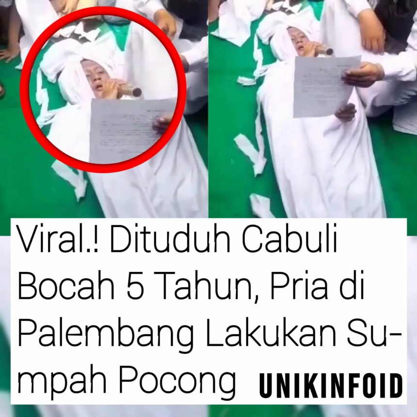 Cekricek.id, Berita Viral - Seorang pria terlihat rela melakukan sumpah pocong untuk membuktikan fitnah yang tidak benar kepadanya