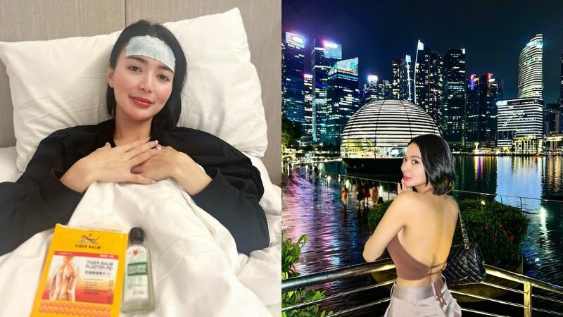 Cekricek.id, Berita Artis dan Berita Seleb - Niatan Wika Salim untuk liburan manja di Singapura akhirnya terkendala. Lantaran sakit dan terbaring
