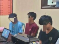 Polisi Tangkap 3 Remaja Pelaku Pencurian Body Set Motor