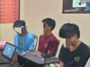 Polisi Tangkap 3 Remaja Pelaku Pencurian Body Set Motor