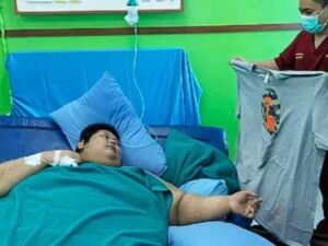 Muhammad Fajri Pria dengan Bobot 300 Kg Meninggal Dunia di RSCM Jakarta Pusat