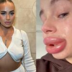 Filler Bibir Gagal Model Cantik Ini Kini Menyesal Bibirnya Jadi Bengkak