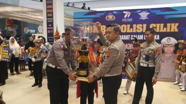 Polisi Cilik Polres Pasaman Barat Raih Gelar Juara Pertama dalam Lomba Sejajaran Polda Sumbar