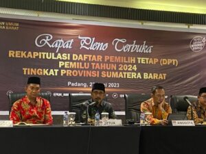 Rekapitulasi DPT Pemilu 2024: Jumlah Pemilih di Sumatera Barat Terungkap