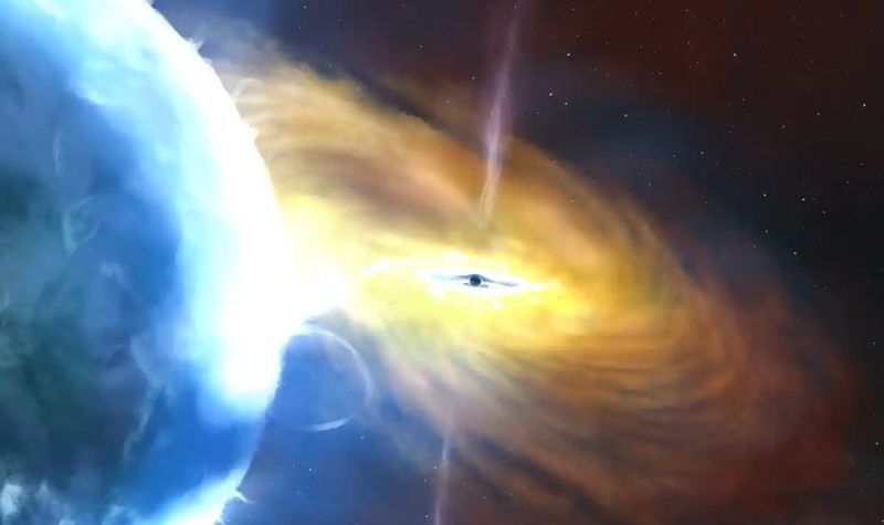 Ilmuan Deteksi Gemuruh Gelombang Gravitasi Buka Jendela pada Lubang Hitam Supermasif. [Foto: John A Paice/PA]