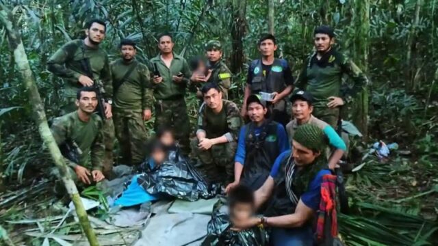 4 Anak Ditemukan Selamat di Hutan Amazon Setelah 40 Hari Kecelakaan Pesawat