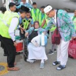 Kedatangan Kloter Pertama Jemaah Haji di Bandara Minangkabau Berjalan Lancar dan Aman, Taergetkan 100% On Time Performance