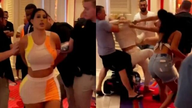 Perkelahian Hebat Terjadi saat 4 Wanita Perebutkan Pria yang Sudah Menikah di Turnamen Poker Las Vegas