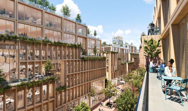 Stockholm Wood City: Proyek Konstruksi Perkotaan Terbesar di Dunia dari Kayu