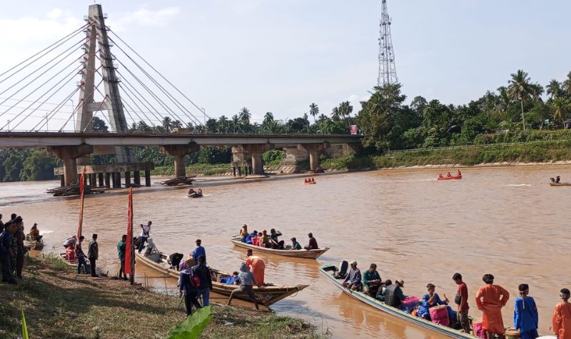 Rintisan Baru Pelestarian Budaya: Ekspedisi Batanghari 2023 Memulai Arung Sungai Budaya di Dharmasraya