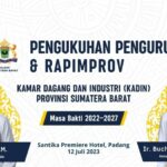 Kadin Sumatera Barat Dikukuhkan, Fokus Diskusi Pembangunan Ekonomi dan UMKM