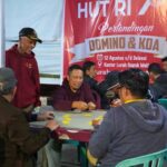 Pesta Domino dan Koa di Gumala Padang Panjang dalam Rangka HUT RI ke-78