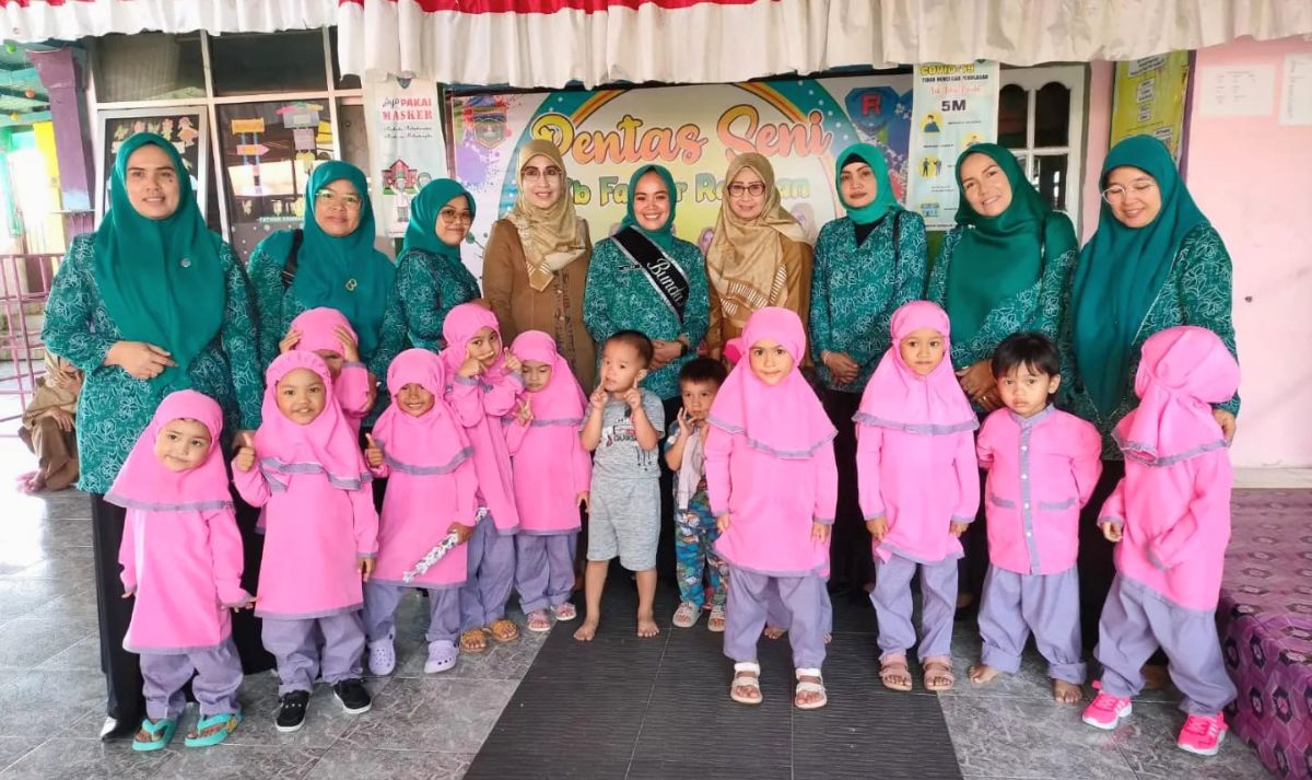 Bunda PAUD Pasar Usang, Padang Panjang, Kunjungi PAUD Kelurahan untuk Peningkatan Kualitas