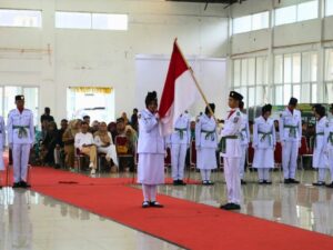 42 Anggota Paskibraka Pasaman Barat 2023 Dikukuhkan