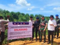 Warga Air Bangis Pasaman Barat Kini Dilarang Menggarap Hutan, Pemda Tancapkan Plang Larangan