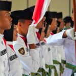 67 Pelajar Dikukuhkan Sebagai Paskibra Kabupaten Solok Selatan 2023