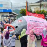 Ikan Raksasa Menghiasi Pawai Alegoris di Padang Panjang