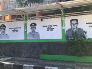 Sejarah Wali Kota Padang Panjang Terukir di Dinding Kampung Kreatif