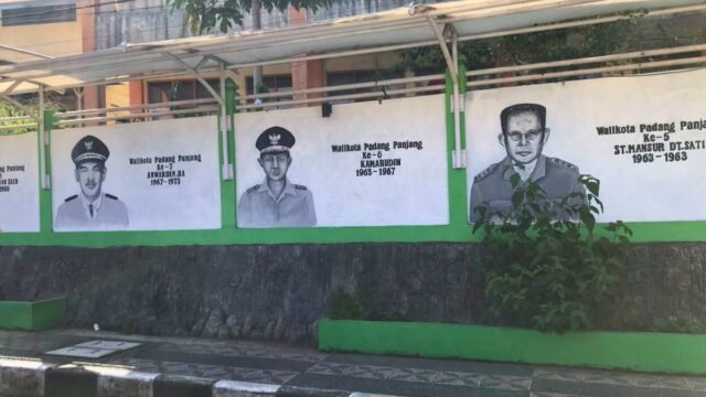 Sejarah Wali Kota Padang Panjang Terukir di Dinding Kampung Kreatif