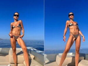 Rita Ora, Sang Diva Pop yang Menawan dengan Bikini di Ibiza