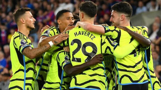 Crystal Palace Vs Arsenal: The Gunners Menang Meski Tomiyasu Dapat Kartu Merah Kontroversial