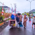 Kemacetan Akibat PKL di Jalan Aru Padang, Satpol PP Tindak Tegas