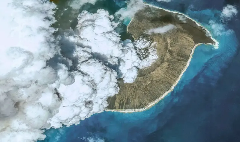 Apakah Letusan Hunga Tonga-Hunga Ha'apai Penyebab Gelombang Panas Ekstrem Tahun Ini?