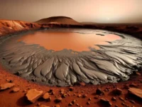 Cekricek.id - Danau Lumpur Purba di Mars: Kunci Menemukan Kehidupan di Planet Merah
