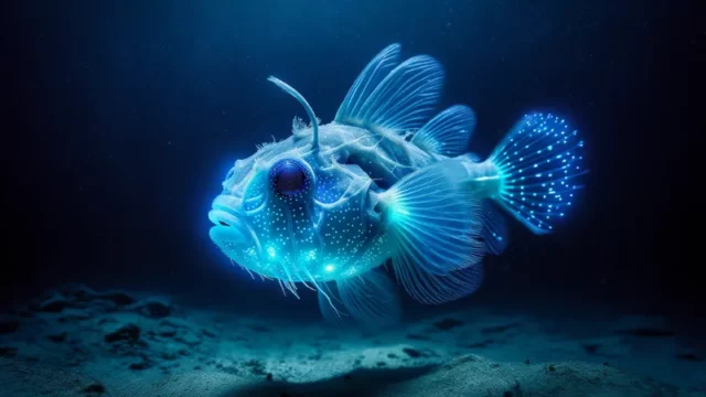 Cekricek.id - Kejadian Aneh dan Langka: Ikan Footballfish dari Laut Dalam Pasifik Ditemukan Terdampar di Pantai California