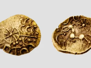 Cekricek.id - Temuan Langka! Koin Emas Berusia 2.100 Tahun Bertulisan Penguasa Misterius di Britania Pra-Romawi