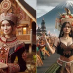 Cekricek.id - 10 Foto Menakjubkan Karya AI tentang "Keragaman Budaya Indonesia"