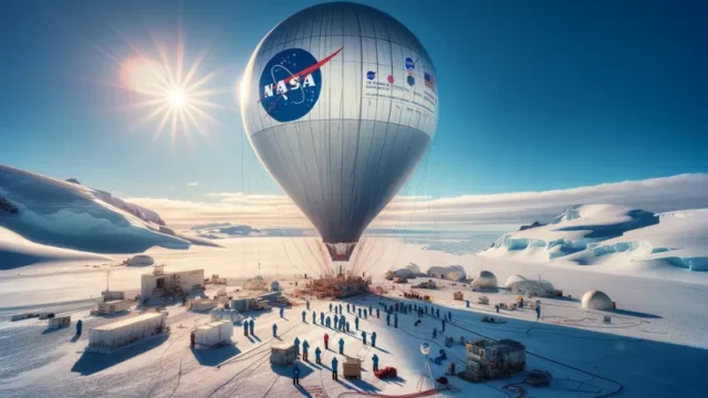 Cekricek.id - Peluncuran Balon Antariksa NASA di Antartika: Misi Baru Menjelajahi Galaksi