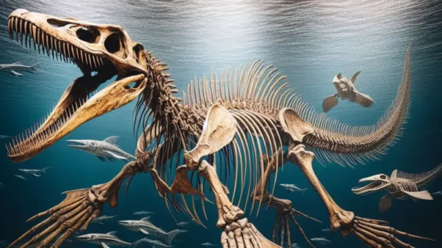 Cekricek.id - Peneliti Menemukan Tengkorak Purba Buaya Laut, pliosaur, di Pantai Inggris