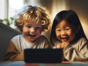 Cekricek.id - Terlalu Lama Menatap Layar Gadget Menghambat Perkembangan Anak